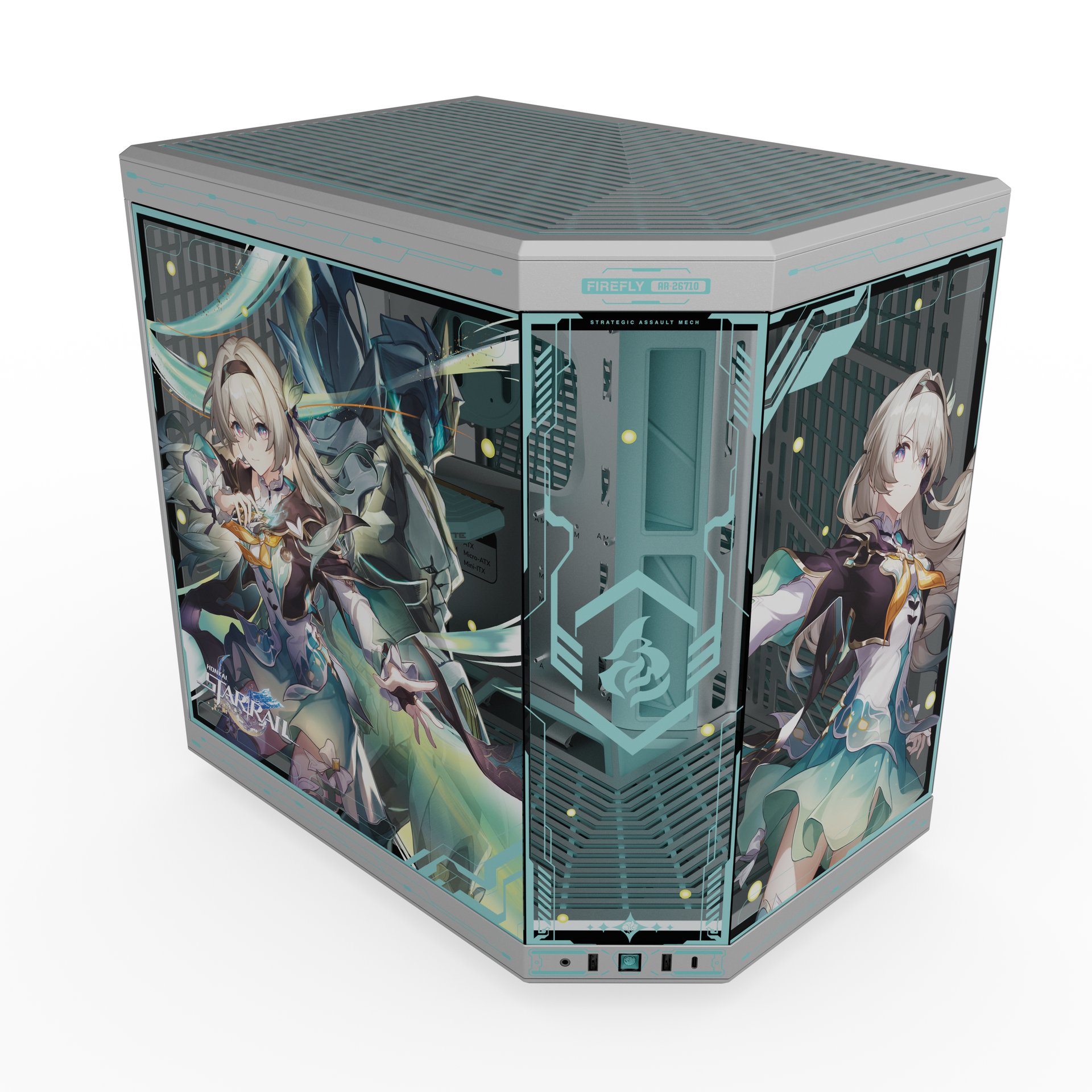 Firefly keyboard close up